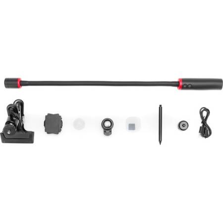 SmallRig 5480 RM 03 - specjalistyczna lampa LED do makrofotografii na elastycznym ramieniu, zawartość zestawu